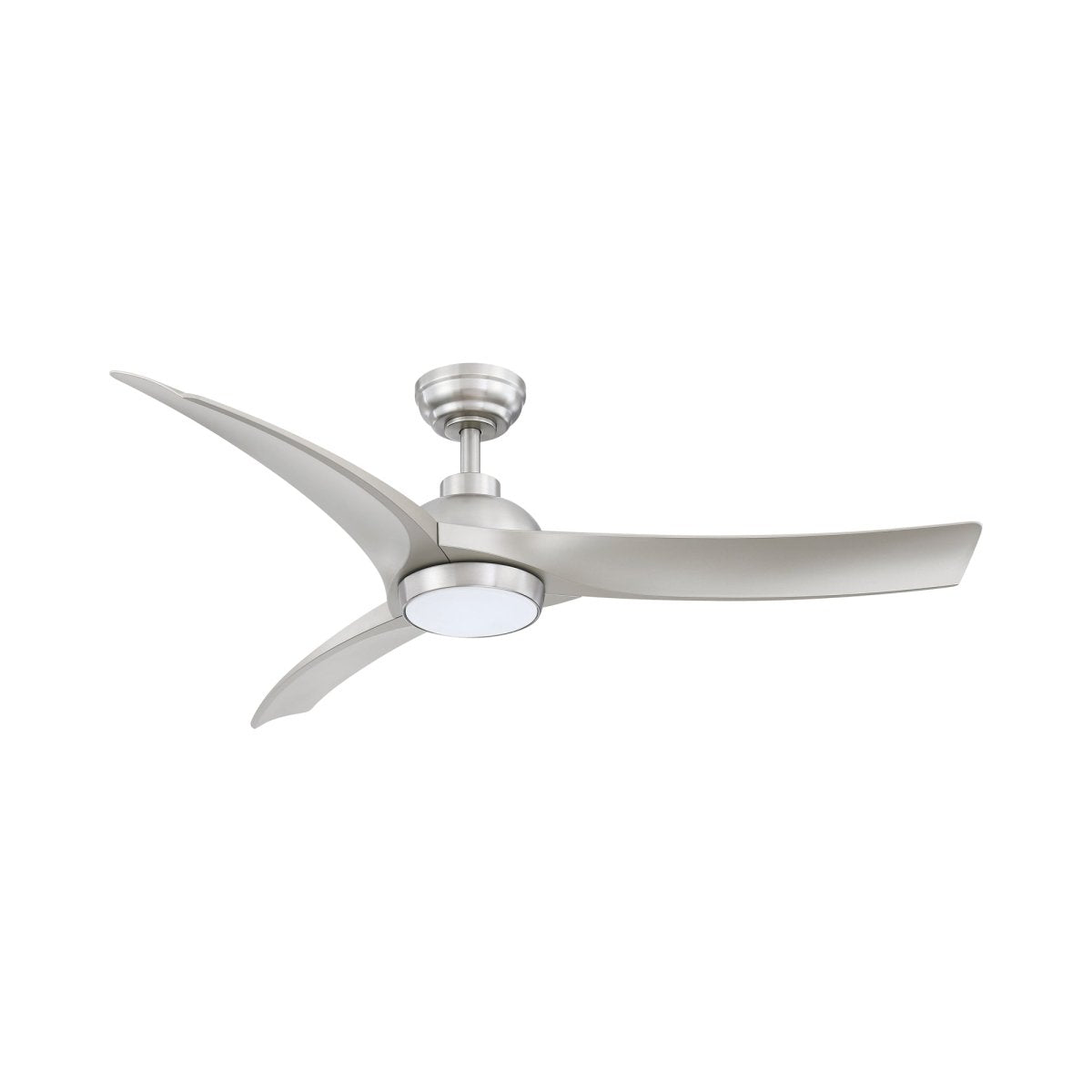 Ventilateur Janax - Nickel satiné by Kendal | Luminaires & cie