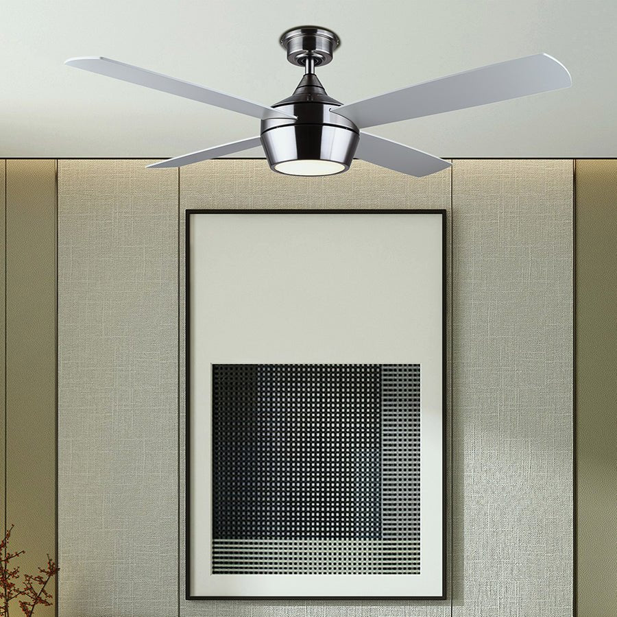 Ventilateur Judson - Nickel brossé by Canarm | Luminaires & cie