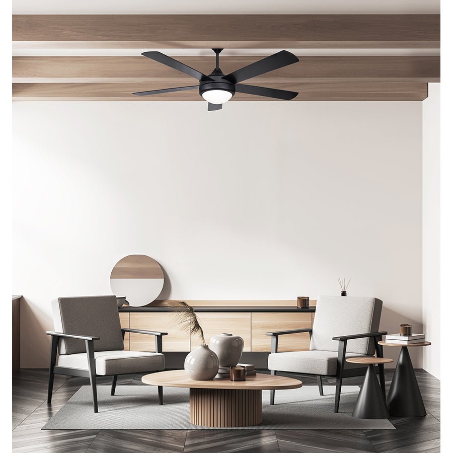 Ventilateur Preston - Nickel brossé by Canarm | Luminaires & cie