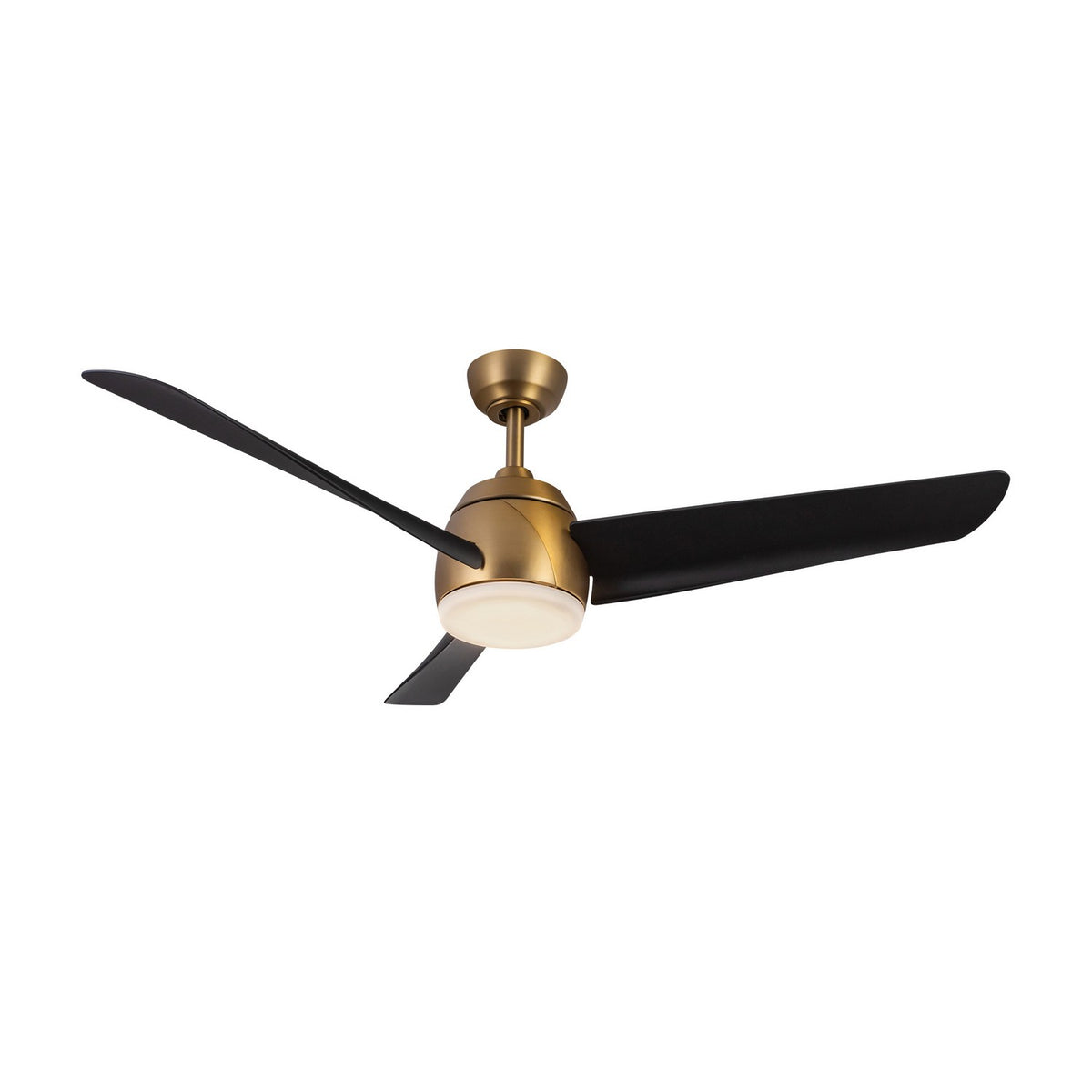 Ventilateur de plafond Thalia Or brossé / Noir, 16 1/8" – Kuzco Lighting
