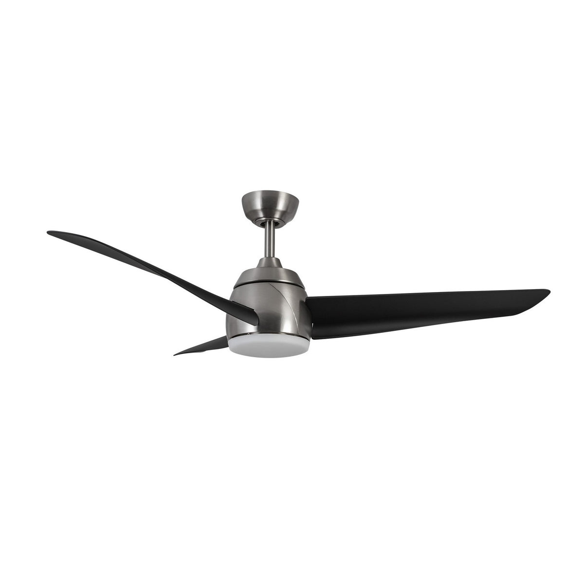 Ventilateur de plafond Thalia Nickel brossé / Noir, 16 1/8" – vue 4