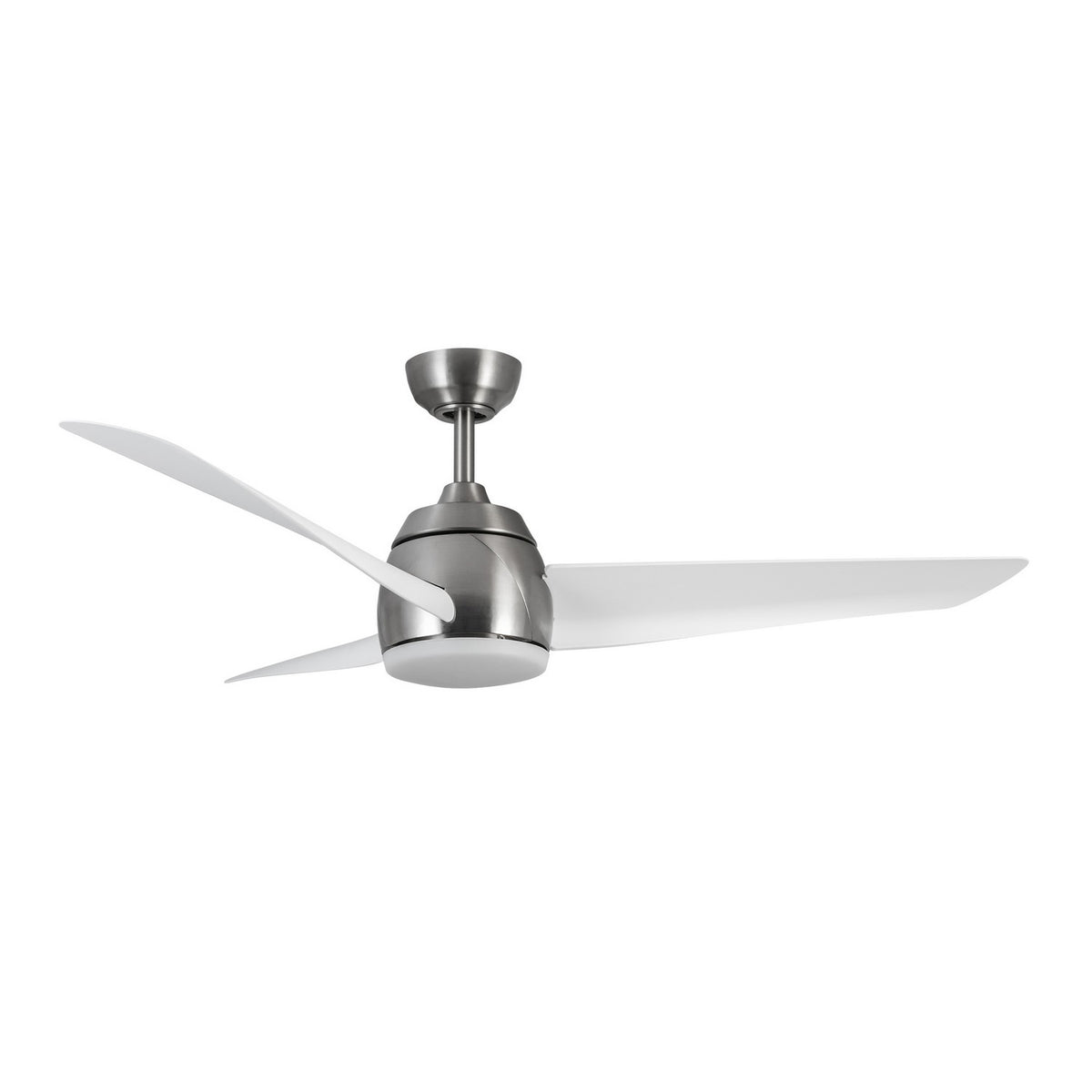 Ventilateur de plafond Thalia Nickel brossé / Blanc mat, 16 1/8" – vue 4