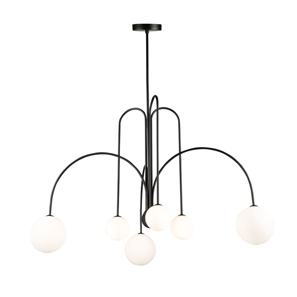 Chandelier Comet 6 Light - by Artcraft | Luminaires & cie