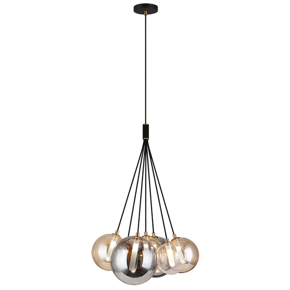 Chandelier Magma - 19" by Matteo Lighting | Luminaires & cie