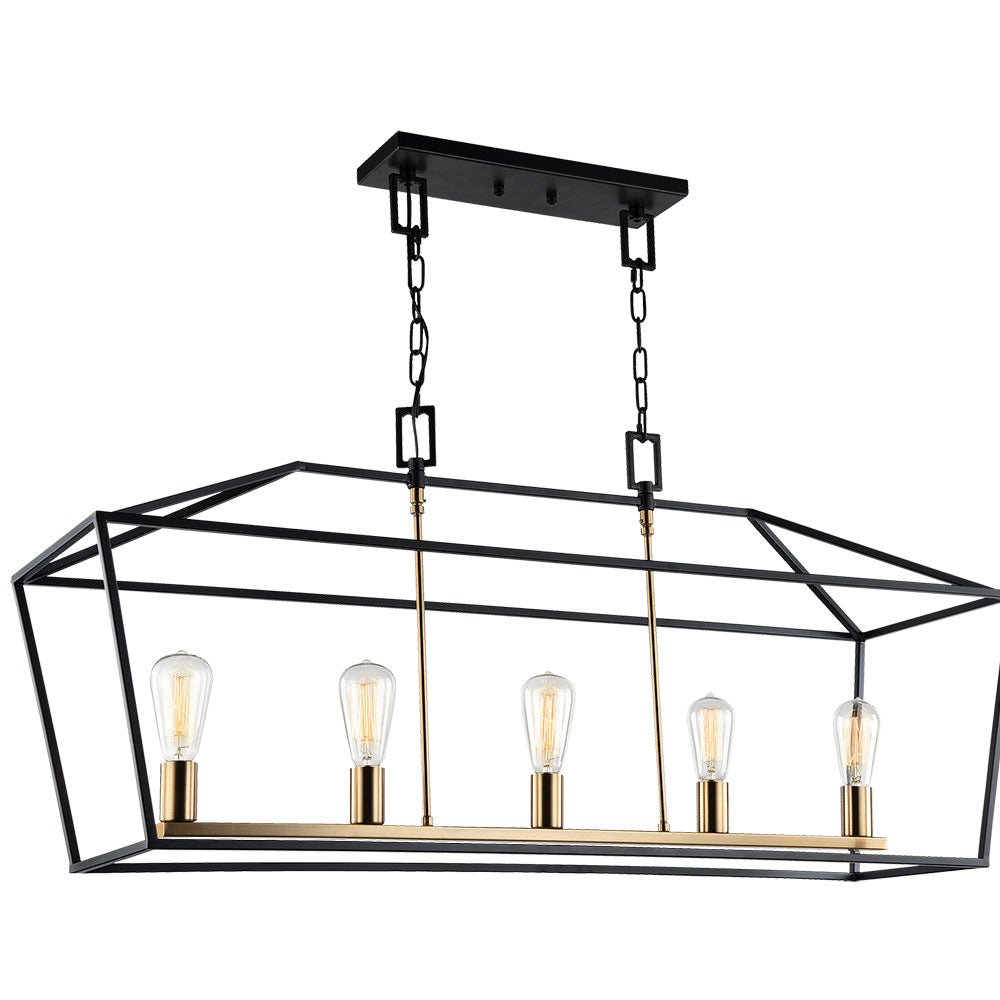 Chandelier Scatola - 12" by Matteo Lighting | Luminaires & cie