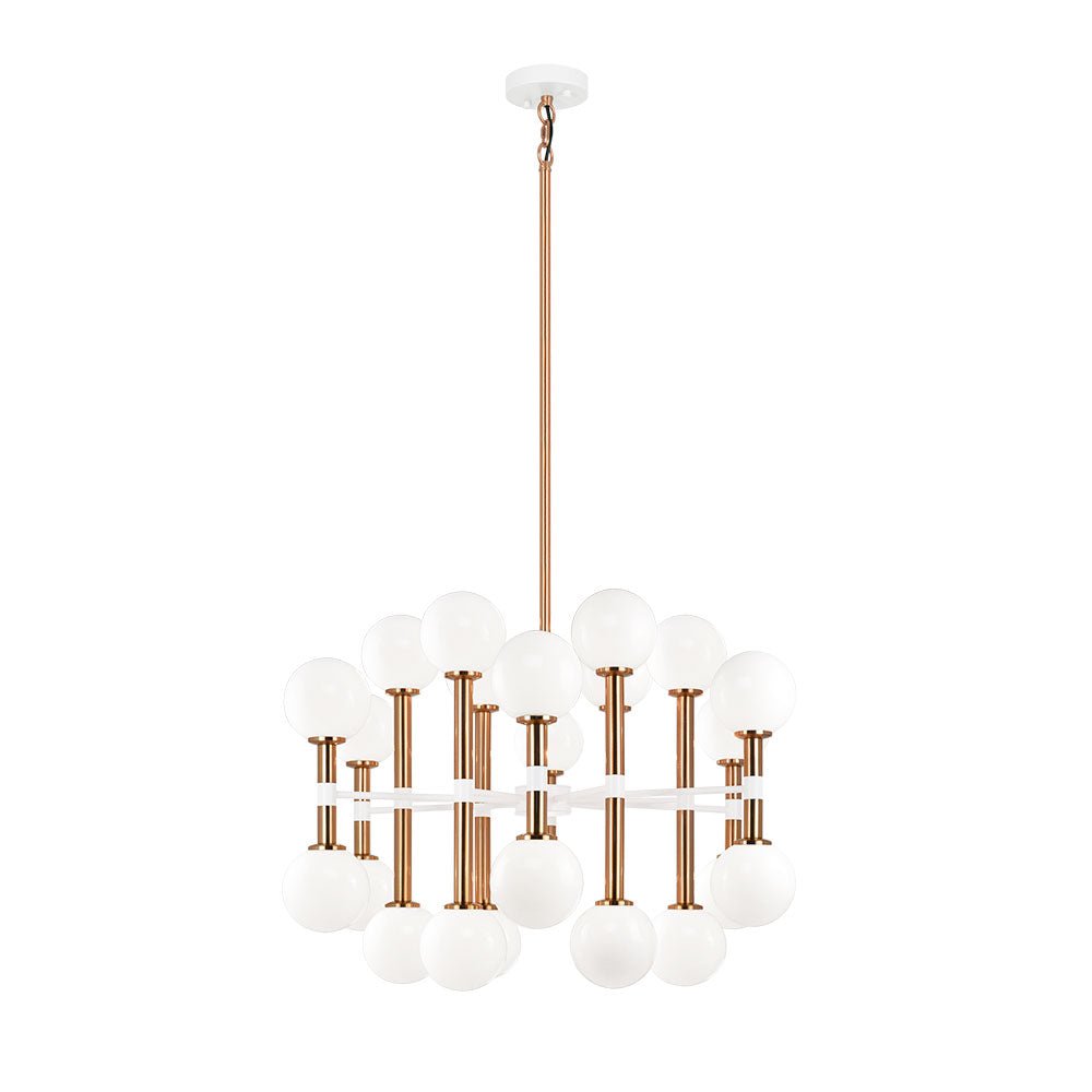 Chandelier Stellar - Noir Opale 26" by Matteo Lighting | Luminaires & cie