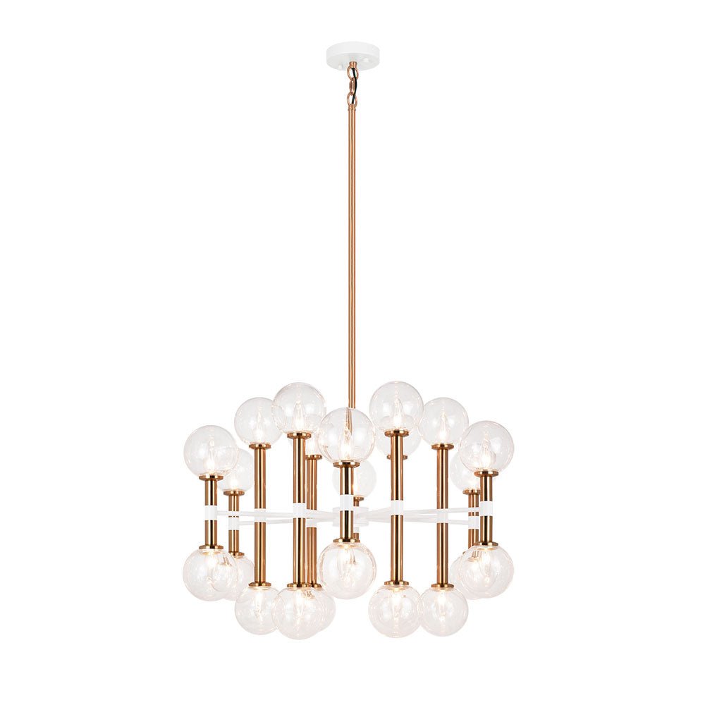 Chandelier Stellar - Noir Opale 26" by Matteo Lighting | Luminaires & cie