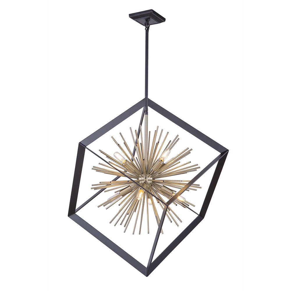 Chandelier Sunburst - by Artcraft | Luminaires & cie