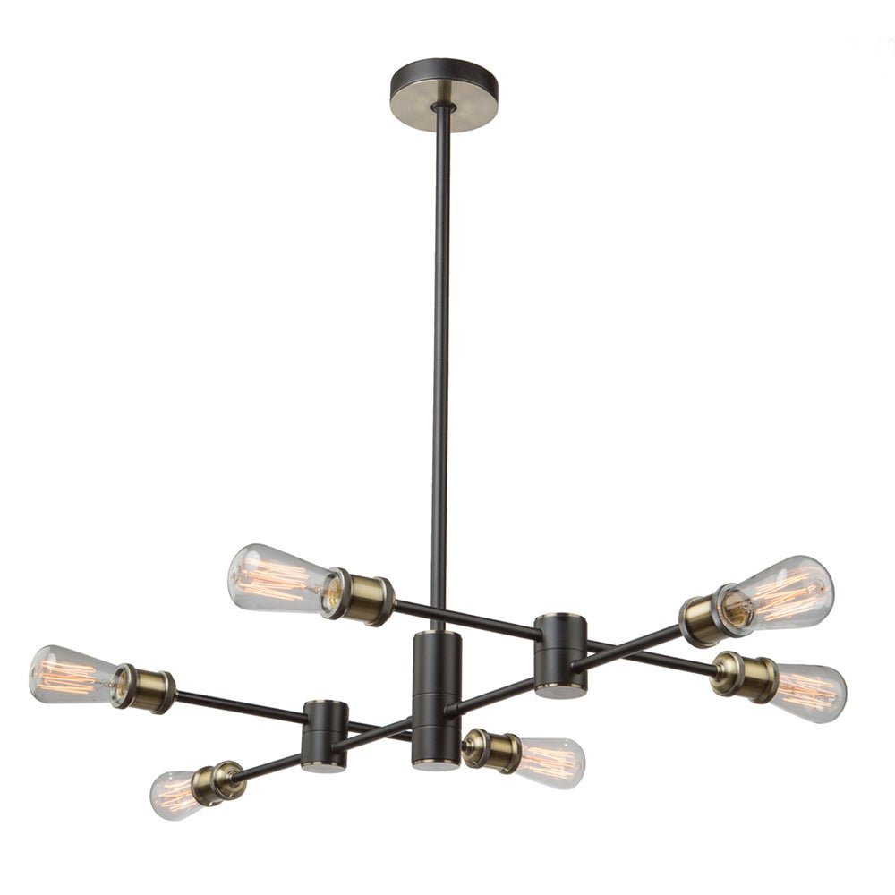 Chandelier Tribeca - Noir 20" by Artcraft | Luminaires & cie
