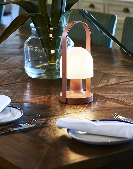 FollowMe Table Lamp Portable, Pale Pink-