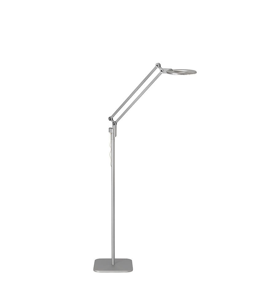 Lampe de plancher LINK - Argent Medium by Pablo Designs | Luminaires & cie