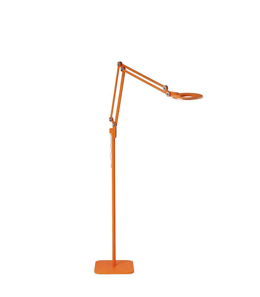 Lampe de plancher LINK - Argent Medium by Pablo Designs | Luminaires & cie