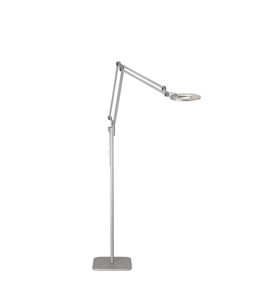 Lampe de plancher LINK - Argent Medium by Pablo Designs | Luminaires & cie
