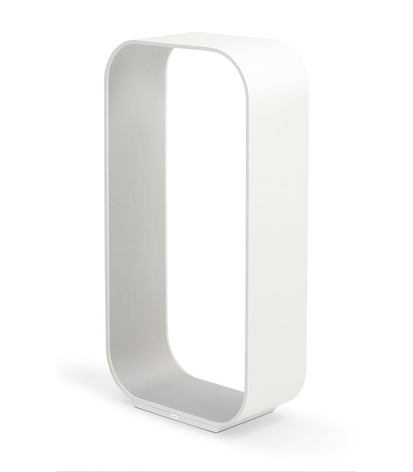 Lampe de table Contour - Perle Blanche 25 pouces by Pablo Designs | Luminaires & cie