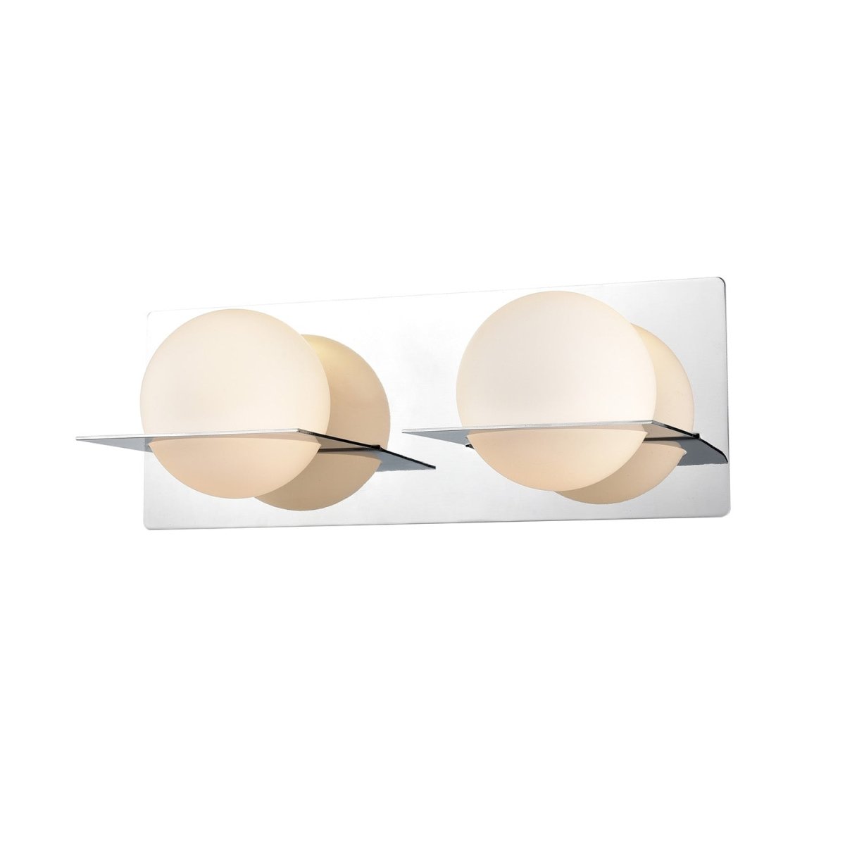 Luminaire de vanité IO DVI - Chrome 14.25" by DVI Lighting | Luminaires & cie