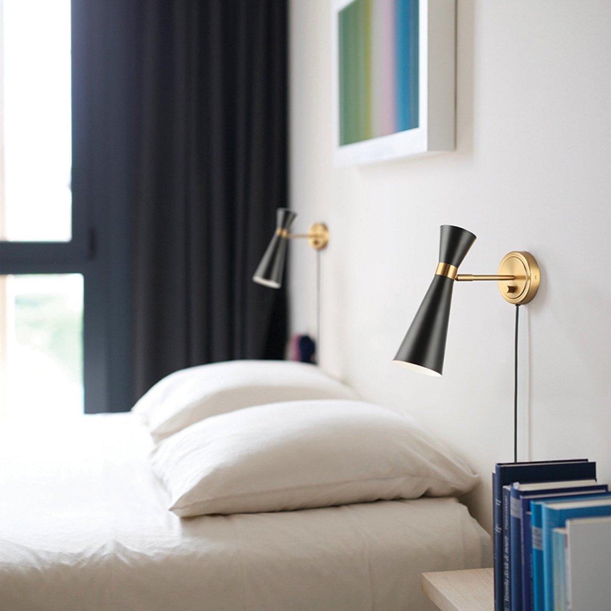 Murale Blaze - Noir Sans Bras by Matteo Lighting | Luminaires & cie