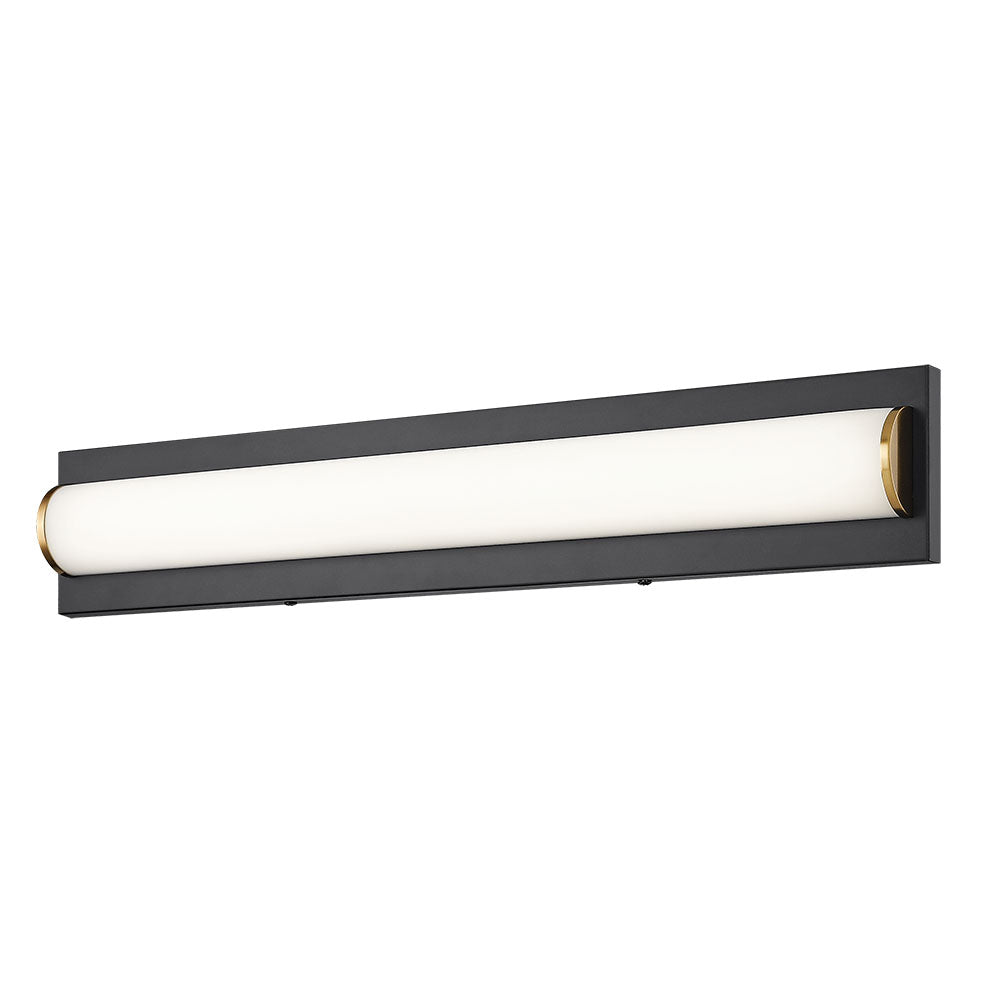 Murale de salle de bain Psyra - Noir 24" by Matteo Lighting | Luminaires & cie