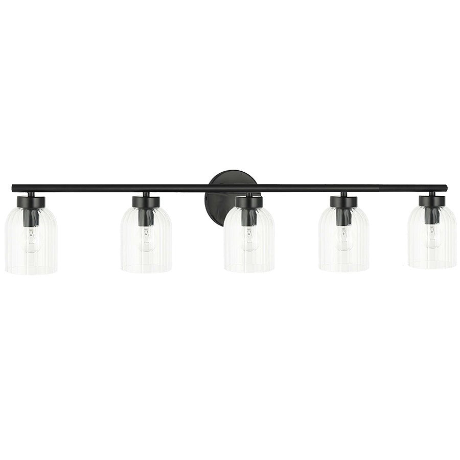 Murale de vanité Vienna - Chrome poli 4 lumières by Dainolite | Luminaires & cie