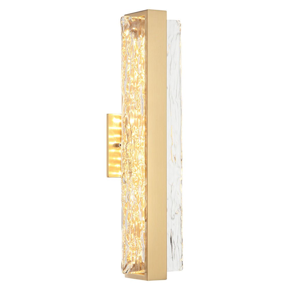 Murale Niagara - Laiton 18" by Matteo Lighting | Luminaires & cie