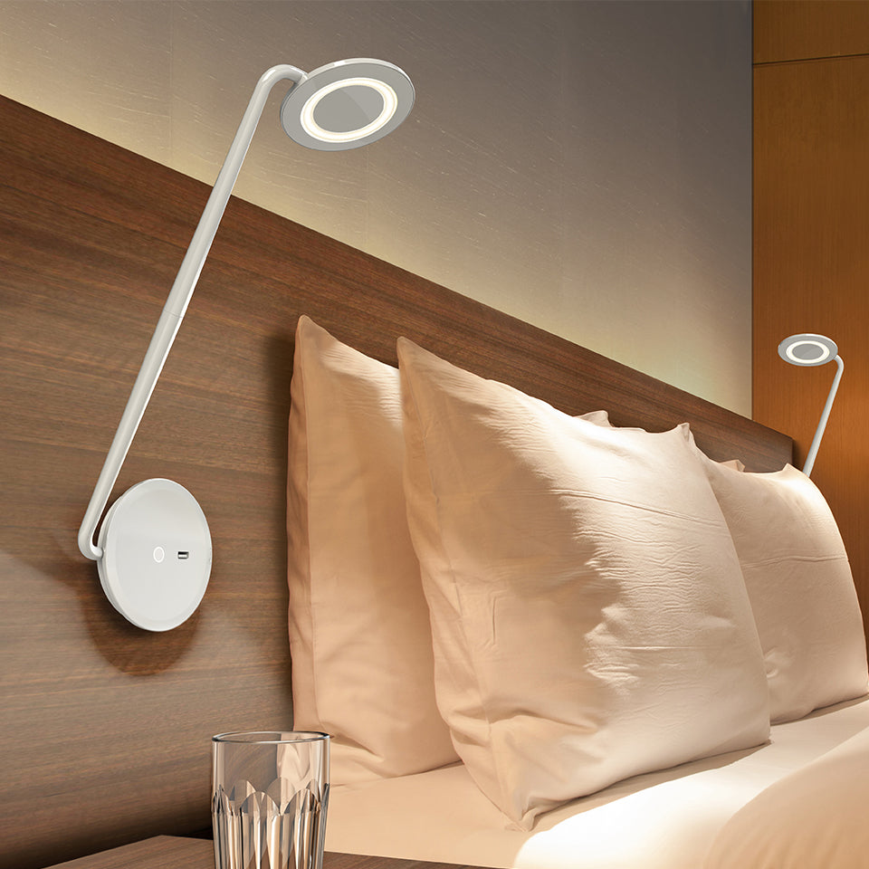 Wall lamps and articulated arm lights