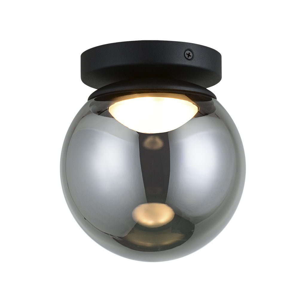 Plafonnier Boble - Noir mat 6" by Matteo Lighting | Luminaires & cie