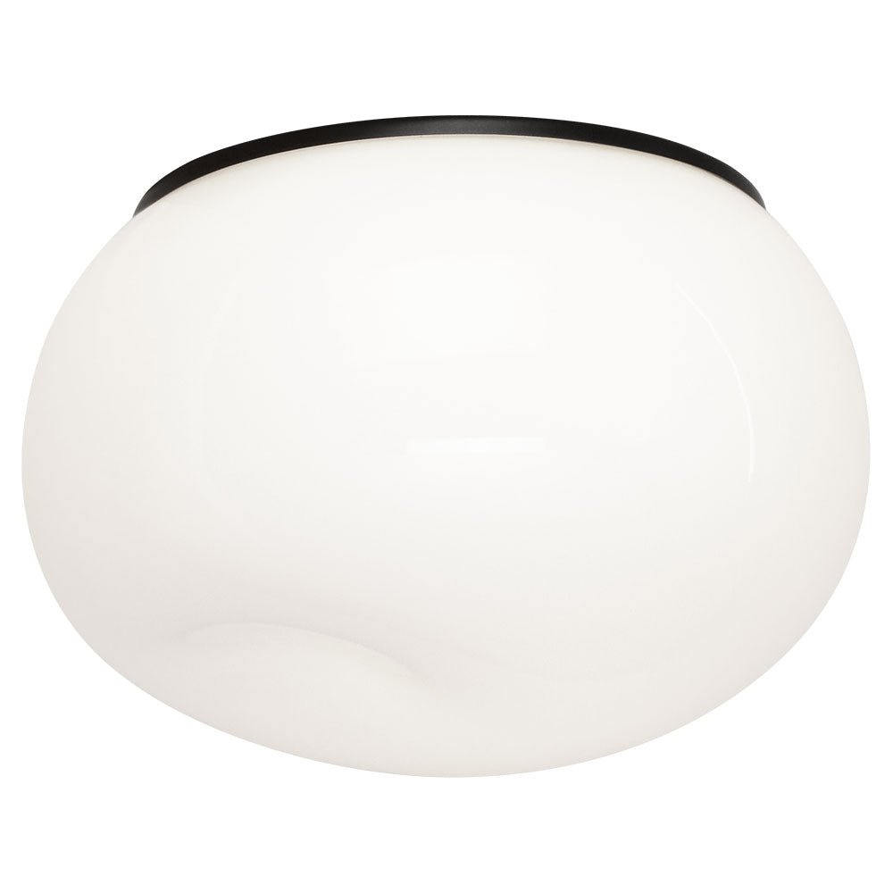 Plafonnier Gelasin - Noir 10" by Matteo Lighting | Luminaires & cie