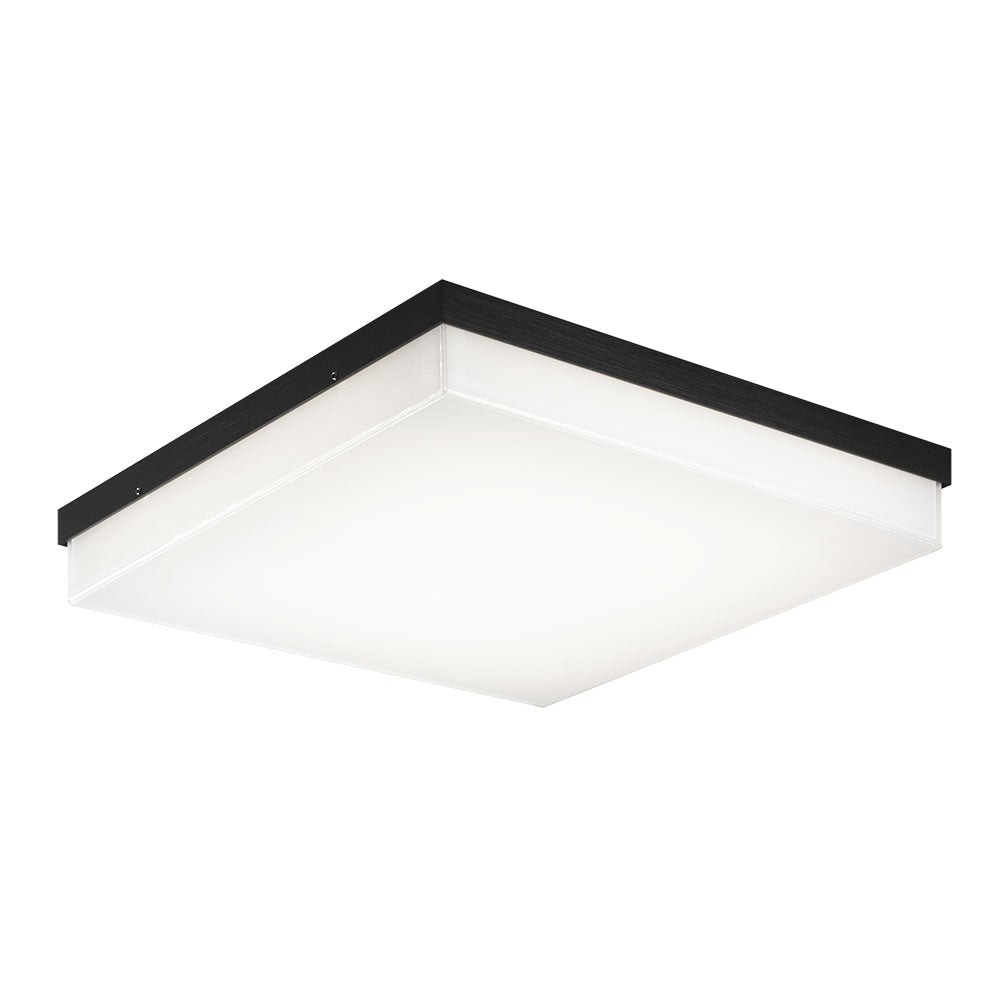Plafonnier Kabu - Noir oxydé 14" by Matteo Lighting | Luminaires & cie
