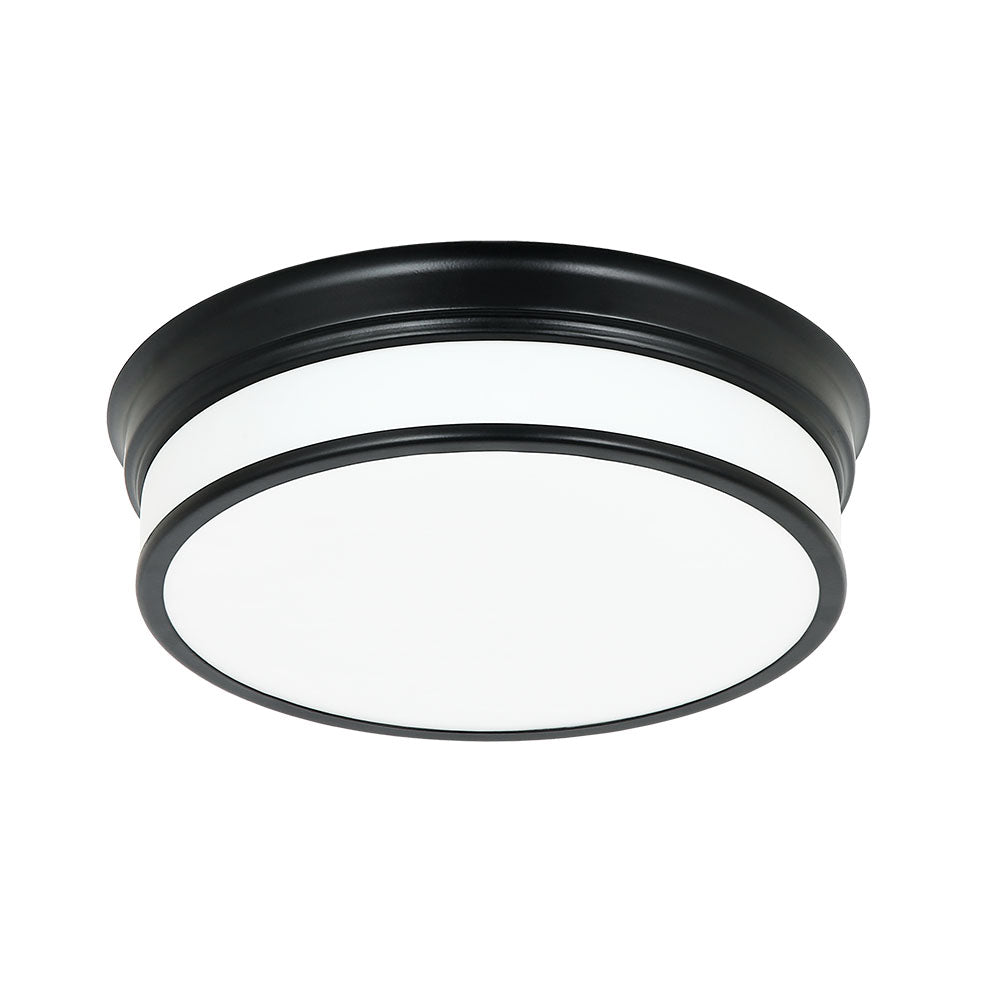 Plafonnier Navo - Noir 14" by Matteo Lighting | Luminaires & cie