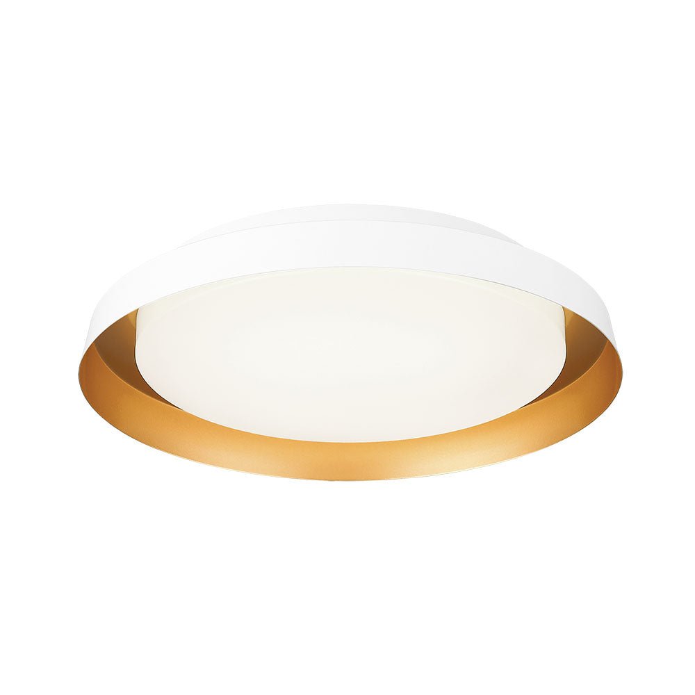 Plafonnier Vieno - Blanc 14" by Matteo Lighting | Luminaires & cie