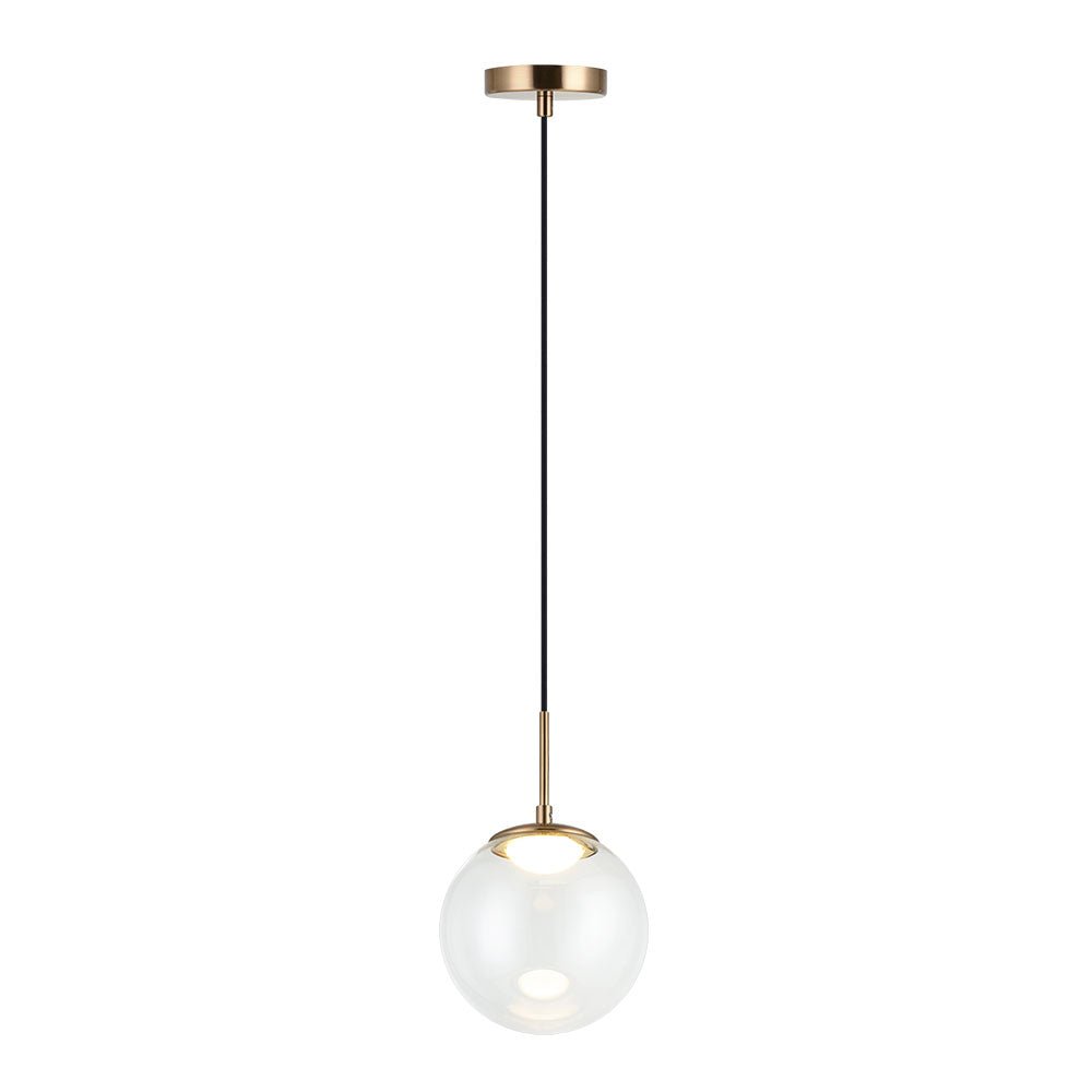 Suspension Boble - Laiton 8" by Matteo Lighting | Luminaires & cie
