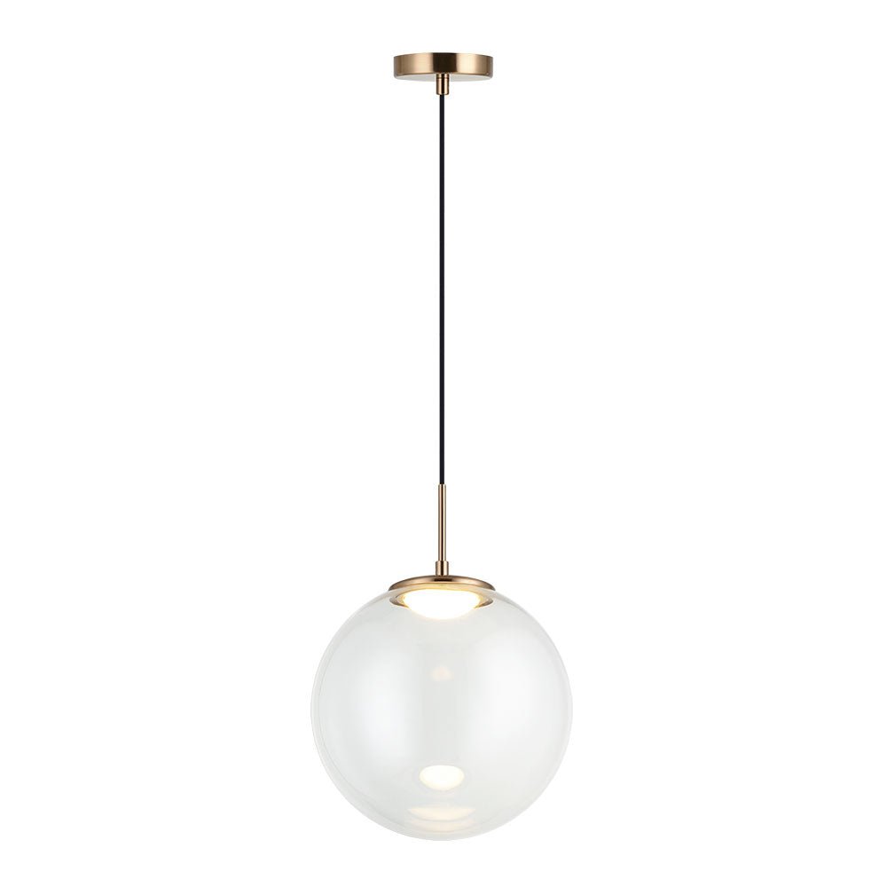 Suspension Boble - Laiton 12" by Matteo Lighting | Luminaires & cie