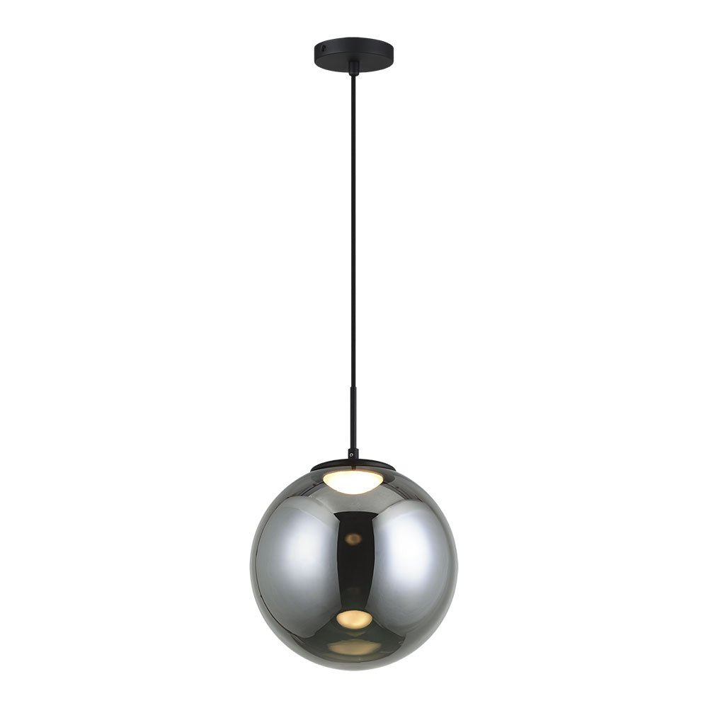 Suspension Boble - Noir mat 12" by Matteo Lighting | Luminaires & cie