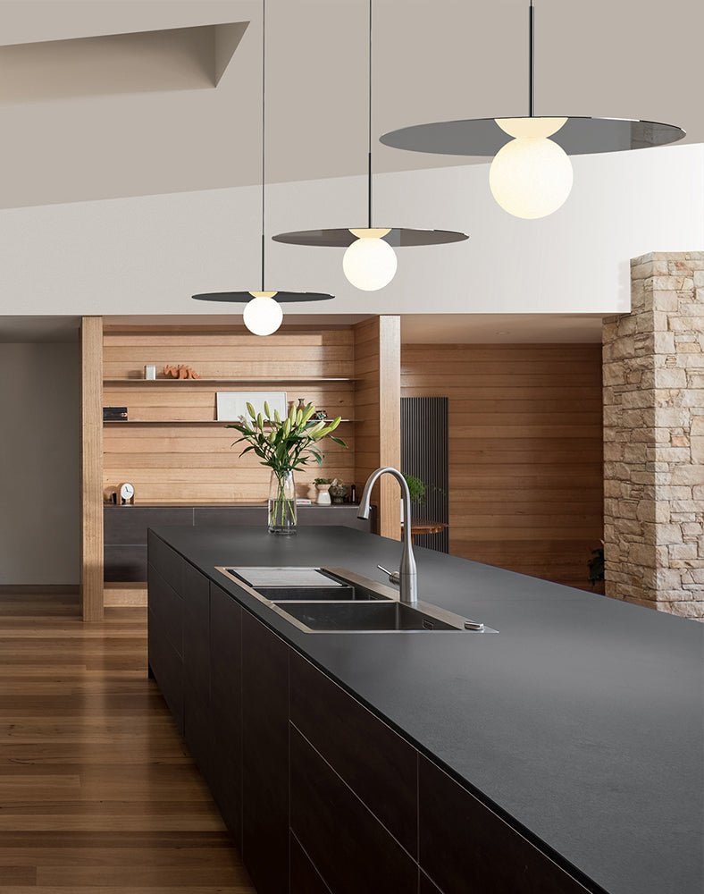 Suspension Bola Disc - Chrome 12 pouces by Pablo Designs | Luminaires & cie