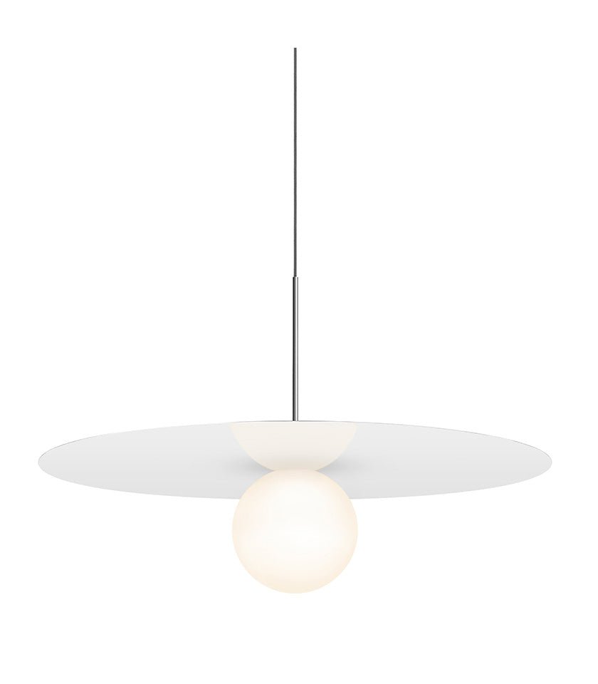 Suspension Bola Disc - Blanc 32 pouces by Pablo Designs | Luminaires & cie
