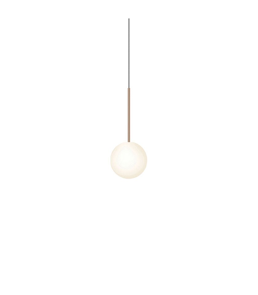 Suspension Bola Sphere - Or Rose 6 pouces by Pablo Designs | Luminaires & cie
