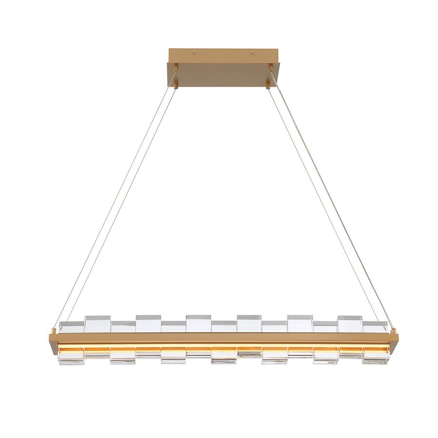 Suspension Bruco - Or 35" by Eurofase | Luminaires & cie