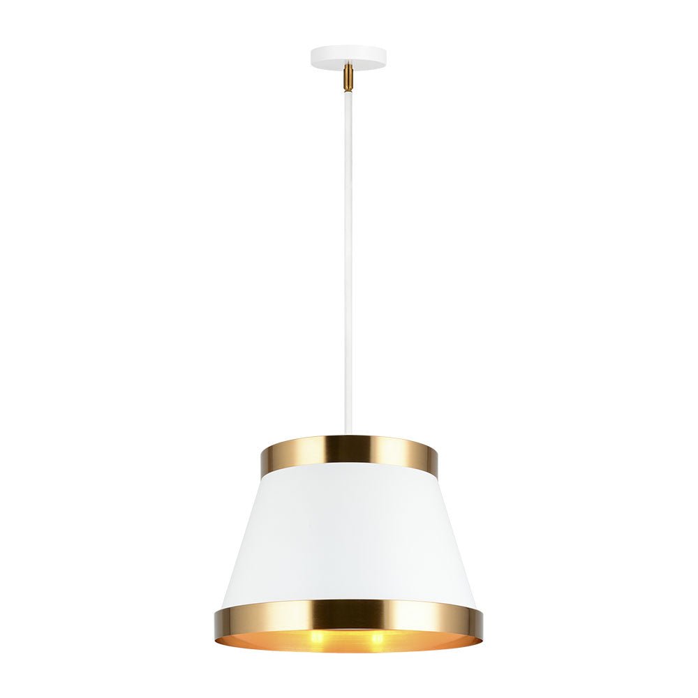 Suspension Caske - Blanc 15" by Matteo Lighting | Luminaires & cie