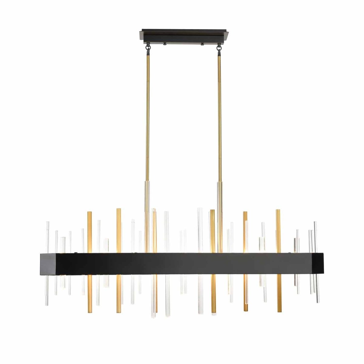 Suspension Crystal Boulevard - Laiton by DVI Lighting | Luminaires & cie