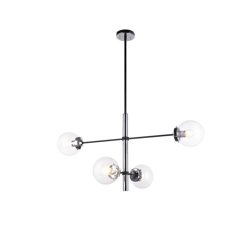 Suspension Enchant - Laiton doré vieilli Opale 18" by Matteo Lighting | Luminaires & cie