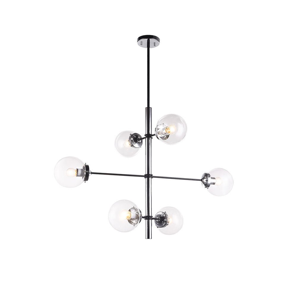 Suspension Enchant - Laiton doré vieilli Opale 26" by Matteo Lighting | Luminaires & cie