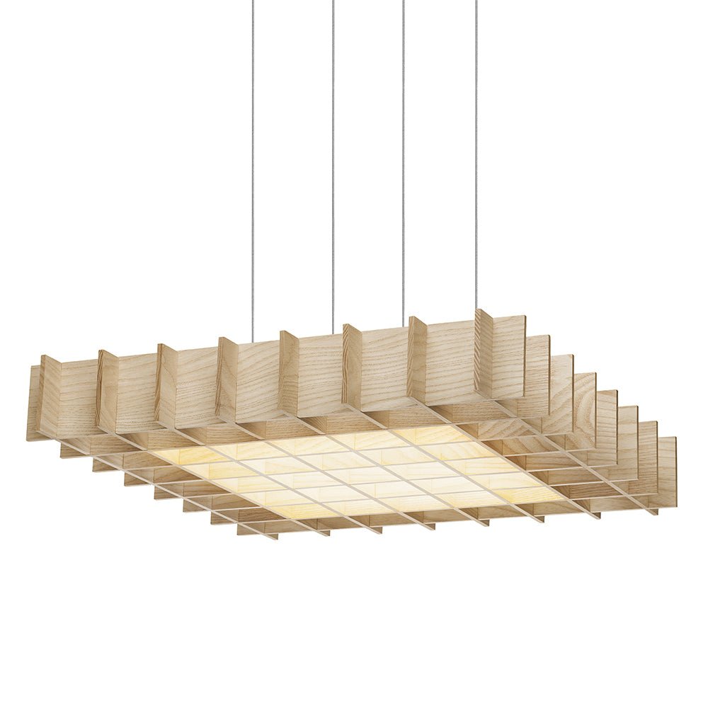 Suspension Grid - Frêne by Pablo Designs | Luminaires & cie