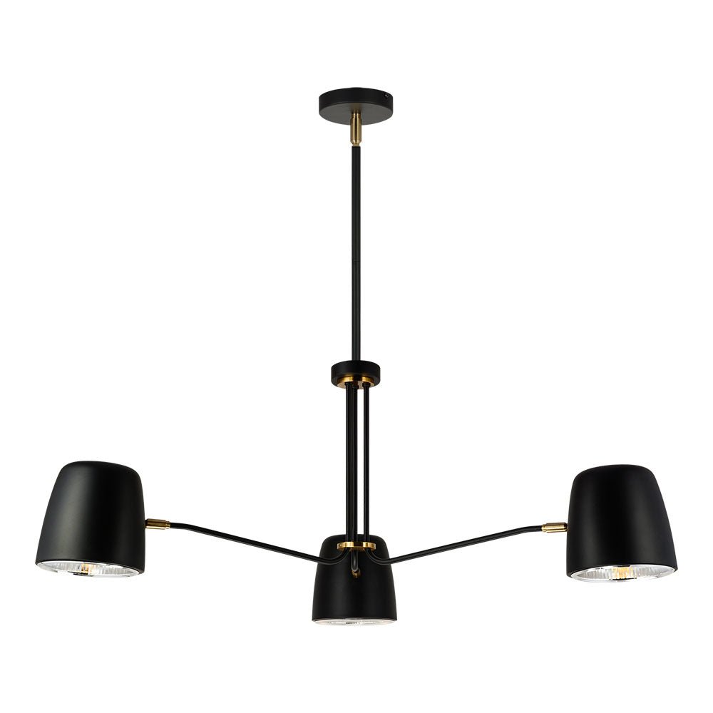 Suspension Luca - 5 - light by Matteo Lighting | Luminaires & cie