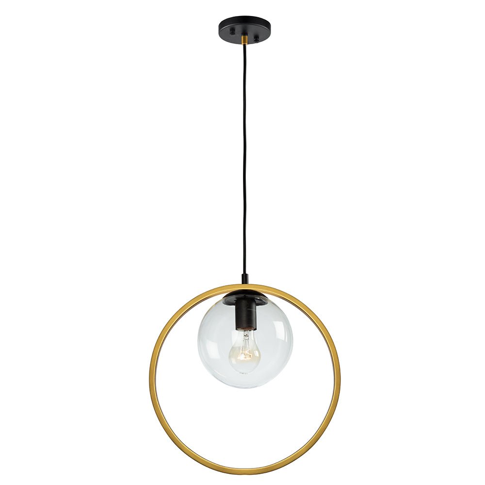 Suspension Lugano 1 Light Cord - by Artcraft | Luminaires & cie