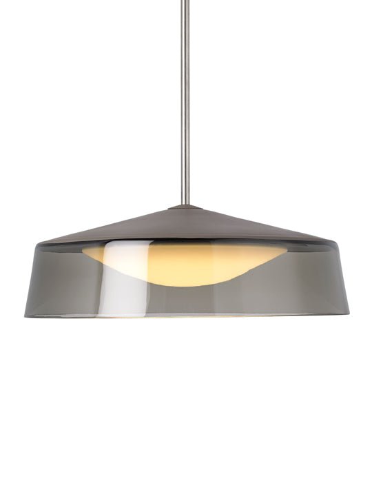 Suspension Masque Grande - Noir Fumé/Noir by Tech Lighting | Luminaires & cie