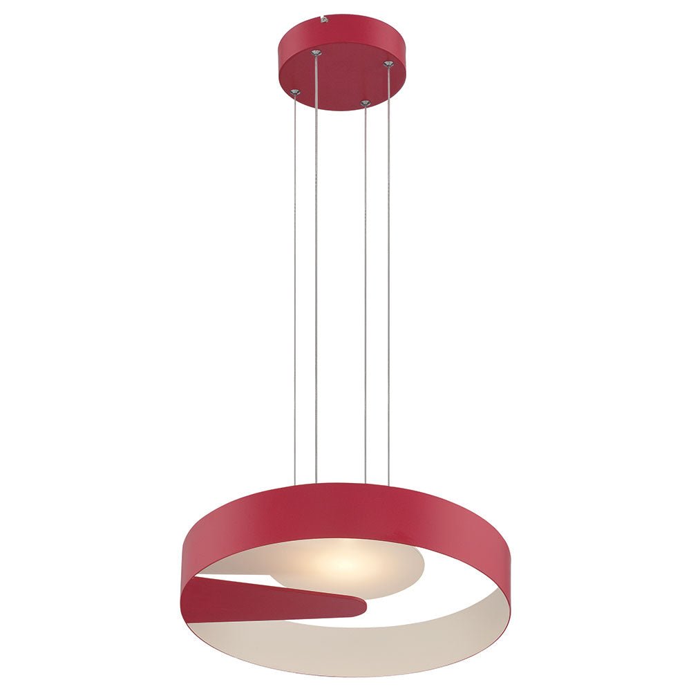 Suspension Nava - Rouge by Creation Nova | Luminaires & cie