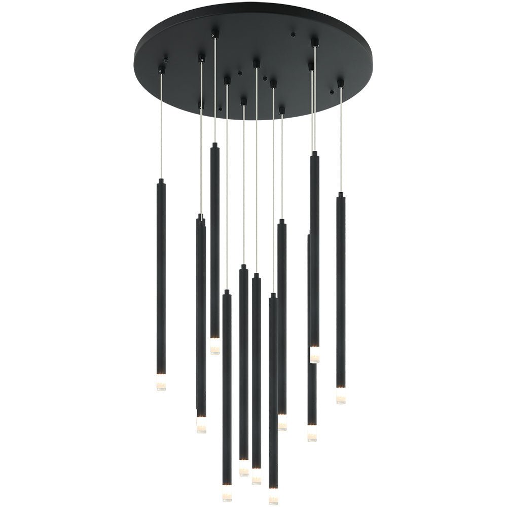 Suspension Reigndrop - Noir mat Multiple by Matteo Lighting | Luminaires & cie
