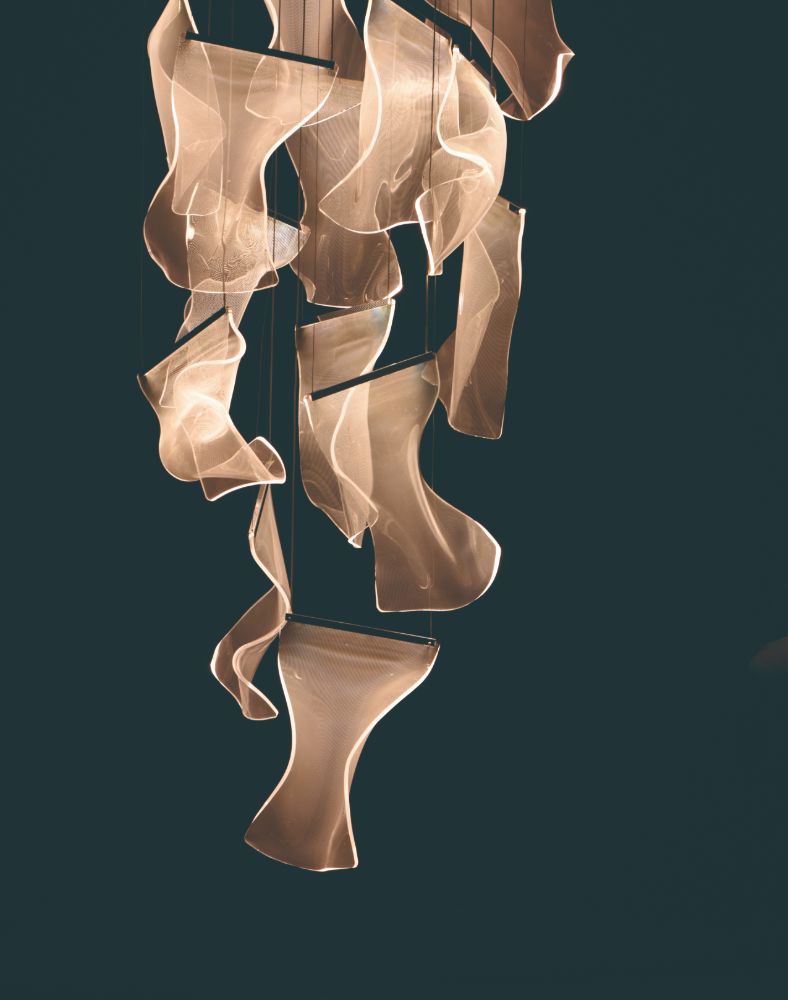 Suspension Rinkle E24877 - 133PC - by ET2 Lighting | Luminaires & cie