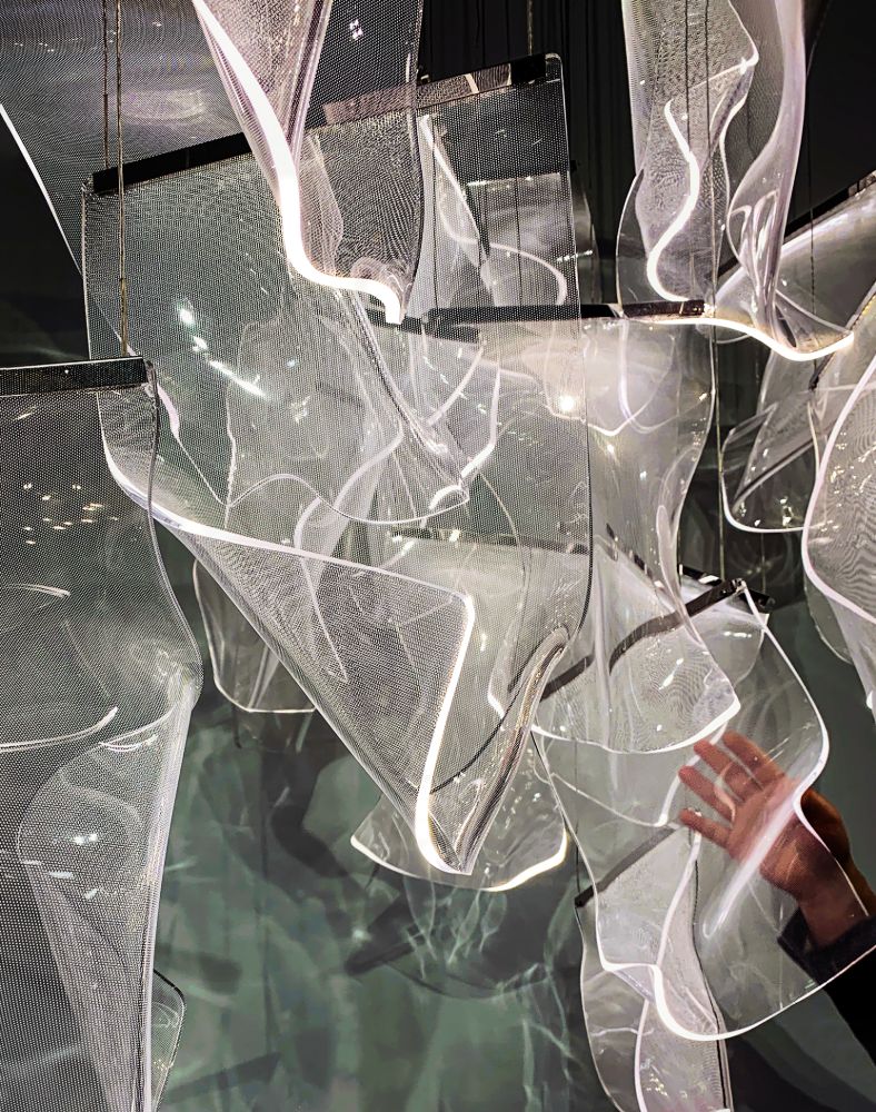 Suspension Rinkle E24877 - 133PC - by ET2 Lighting | Luminaires & cie