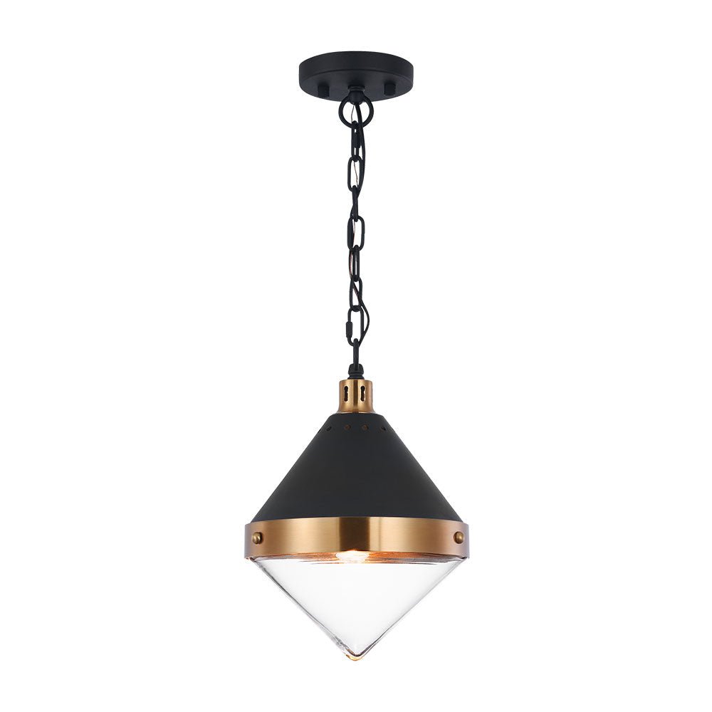 Suspension Sphericon - Claire 13" Laiton by Matteo Lighting | Luminaires & cie
