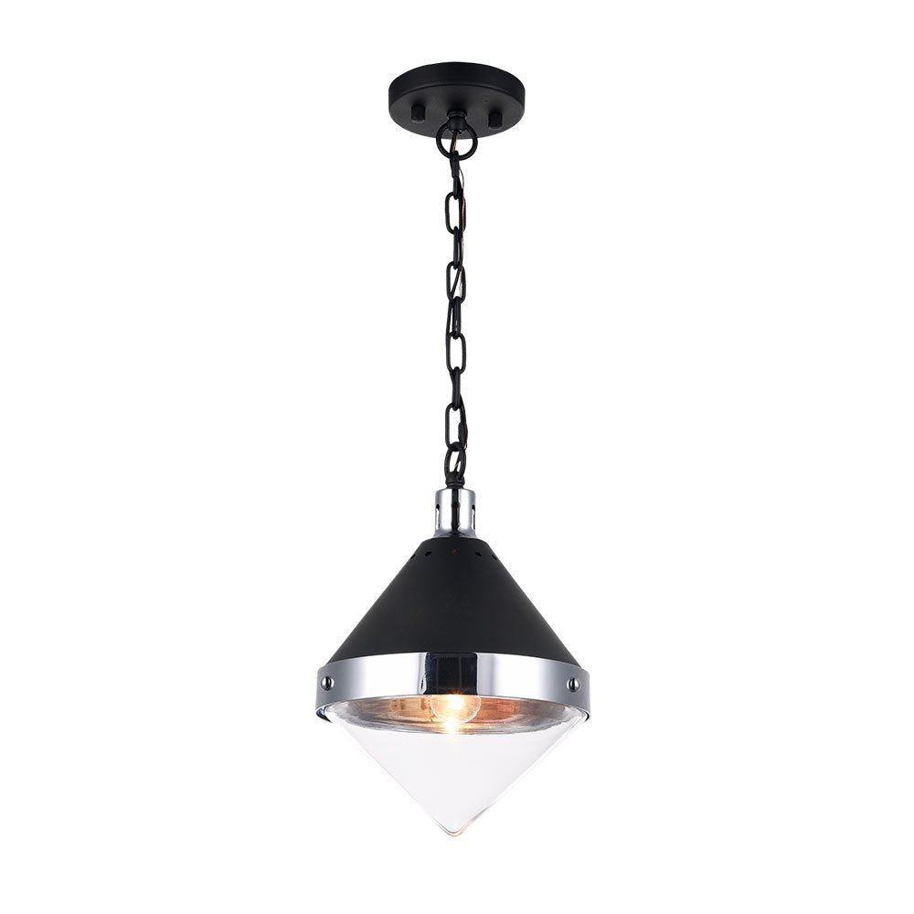 Suspension Sphericon - Claire 13" Chrome by Matteo Lighting | Luminaires & cie